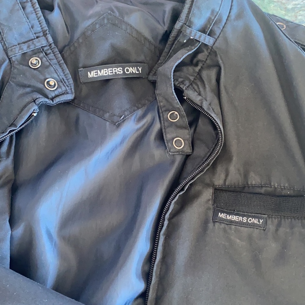 Members Only Iconic Racer Jacket - Picture 2 of 3